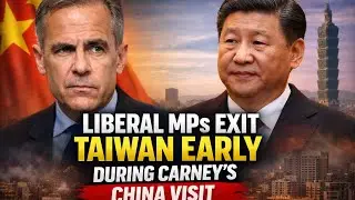 TAIWAN TRIP ENDS EARLY FOR LIBERAL MPS AMID CARNEY&rsquo;S CHINA VISIT #canada #canadian  #viral 