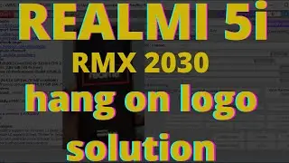 Realme 5i hang on logo solution by UFI EMMC tool easy trick flashing and extract OFP file by android