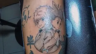 Killua X Gon Tattoo(Hunter X Hunter) | Time lapse