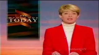 BBC-1 Midlands Today clip, with Kay Alexander, weather & report on Birminghams New Year fireworks