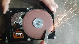 How to make sander from the old hard disk