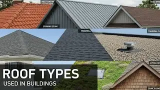 different types of Roof used in buildings