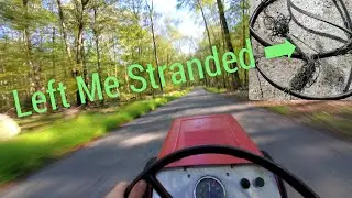 Hot Rod Tractor Gets Faster. Test Drive Does Not Go Well