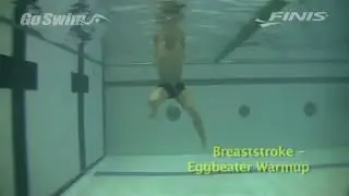 Breaststroke egg beater warm up