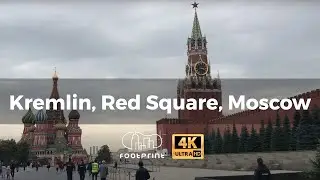 🇷🇺✨ Moscow's Heart: A 4K 60fps Walking Tour of Red Square & The Kremlin