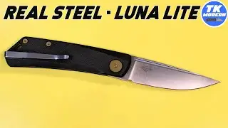 Real Steel Luna Lite Modern Slip Joint Pocket Knife 7012