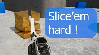 How to slice a mesh in runtime in Unreal engine 5