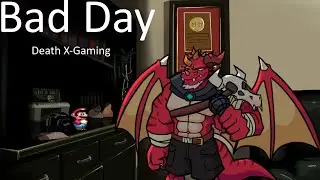 Friday Night Funkin' - Bad Day But It's Mario Vs Vermithrax (FNF MODS) #fnf #nfmod