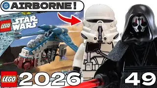 New Lego Gunship!, Airborne Troopers?, Lego KOTOR Sets?,2026 Set Rumors, & More! (Q&A ep.49)