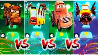 Mack Truck Zombie🆚City Bus Eatre🆚Truck Eater 🆚Apocalypse truck🎶Who Is Best in Tiles Hop