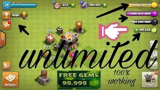 Clash of Clans Hack COC Unlimited Free Gems, Coins & Elixir
