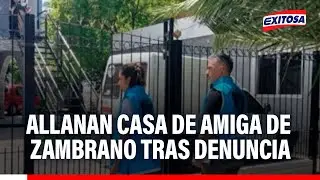 🔴🔵 Policía de Uruguay allana casa de amiga de Carlos Zambrano por caso de presunto abuso sexual