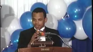 Ed Bradley Speaking at the 1989 Cheyney University National Black College Convention Banquet
