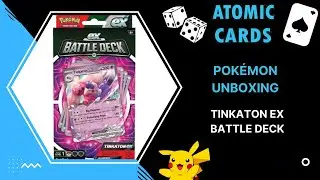 Pok&eacute;mon Unboxing - Tinkaton ex Battle Deck