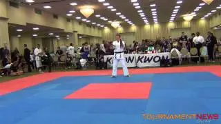 Brett Nash Karate Weapons Male Veteran at WKA World Championships 2012