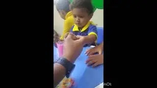 playgroup kidz..... sleeping line and rubber band fine motor skills activity.