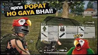 Socha Chicken Dinner Tha… Apna POPAT Ho Gaya 🤡 | BGMI Hindi