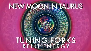 TUNING SOUNDBATH - NEW MOON in TAURUS - REIKI ENERGY - 432Hz - CYMATICS