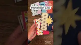 Use Your Scraps and Make These Faux Twisted Ribbon Cards