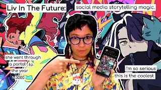 💖liv in the future : storytelling via instagram💖