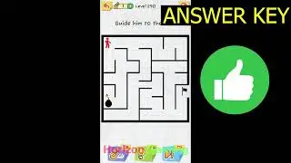 Draw 2 Save: Stickman Puzzle LEVEL 290 Guide him to the exit - Gameplay Walkthrough Android IOS
