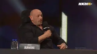 BURNEIKA vs TYBURSKI na konferencji HIGH LEAGUE 3 🤣 - MERGHANI