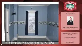 111 Simpson Ave, Chicora Boro, PA 16025