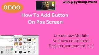 How TO Add Custom Button in Pos Odoo16 ||. Owl Pos Development