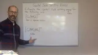 Crystal Field Splitting Energy-Practice Problems