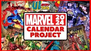 2024 Calendar Project - Marvel Comics - Action Figure Photography - Jacobs Toys