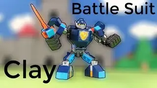 Lego - Nexo Knights - Battle Suit Clay 70362 bootleg by LEPIN