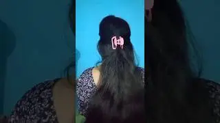 quick clutcher hairstyle #clutcherhairstyle #cluther #trending #hairstyleforgirls#trendinghairstyle