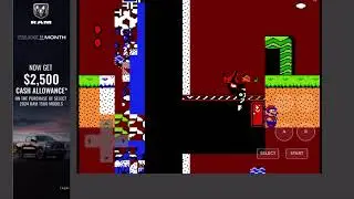Super Mario Bros. 2 $053151: Hawkmouth Phanto ghost glitch abomination???