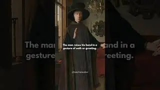 There is a hidden secret&hellip; The Arnolfini Portrait by Jan van Eyck #art #history #painting