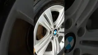 BMW F30 LASTİK PARLATMA/MEGUİARS ENDURANCE TİRE GEL #subscribe #car #shorts #bmw