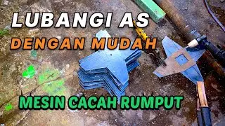 Mudahnya Melubangi Bintangan Pisau Mesin Pencacah Rumput Ym3000 Pakai Plasma Cut 40