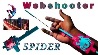 making spider web with paper/web shooter making easy matchbox/matchbox web shooter #origami