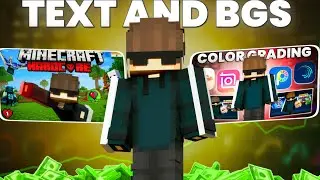 🔥How To make Professional Text and Minecraft 3D Background in Mobile 🤯!! (Don't miss)...