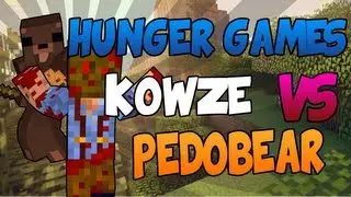 Minecraft - Hunger Games - Kowze VS Pedobear !
