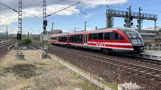 Siemens Desiro Classic zapach diesla na przystanku kolejowym Dresden Mitte 🛤️