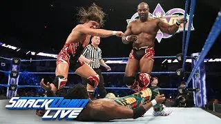The New Day vs. Chad Gable & Shelton Benjamin: SmackDown LIVE, Feb. 13, 2018