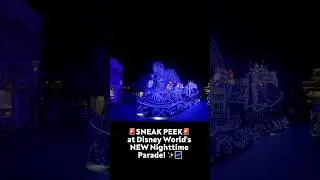 SNEAK PEEK at Disney World&rsquo;s NEW Nighttime Parade! ✨