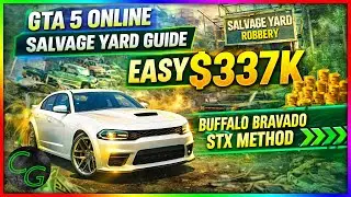 GTA 5 Online Salvage Yard Guide &ndash; EASY $337K Buffalo Bravado STX Method (Fast Money!)