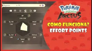 Pok&eacute;mon Legends: Arceus - Como funciona? Effort Points