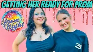 PROM NIGHT💕getting ready for prom #new #grwm #trendingvideo