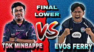 FINAL LOWER BRACKET!! TDK MINBAPPE vs EVOS FERRY!! TODAK vs EVOS! IFEL LEAGUE 1 2025 FINALS