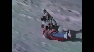 Missy, Chrissy, Angi & family go wicked sledding