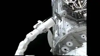 STS-102 Destiny module EVA