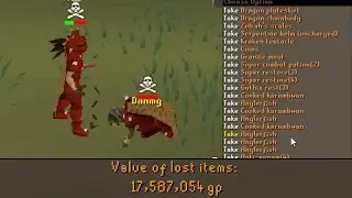 Full Dragon Risk Vs PvP Worlds (Using Dragon Claws)