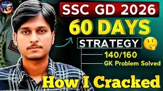 SSC GD Important Topics 2026 | Complete Strategy + Syllabus | RankFix